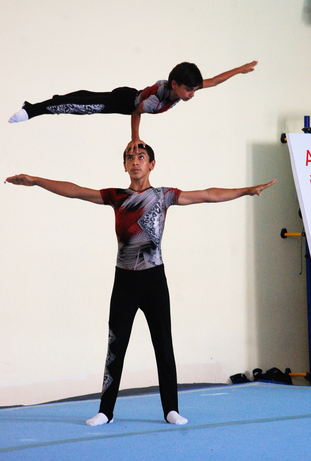 22nd Baku acrobatic gymnastics championship completes (PHOTO)