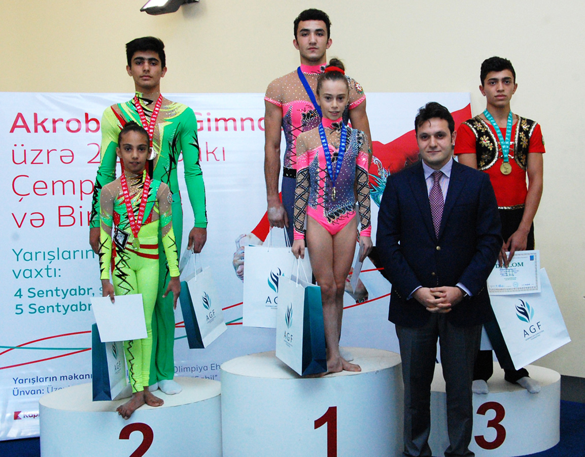 22nd Baku acrobatic gymnastics championship completes (PHOTO)