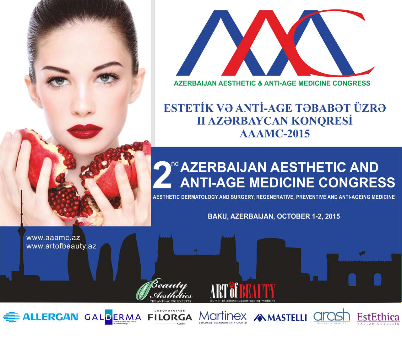 Baku to host 2nd Azerbaijan Aesthetic and Anti-Age Medicine Congress