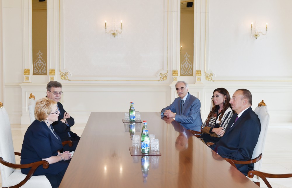 President Ilham Aliyev receives Russia's health minister