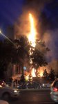 High-rise building on fire in center of Tashkent (VIDEO,PHOTO)