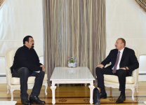 Azerbaijani president receives famous actor Steven Seagal