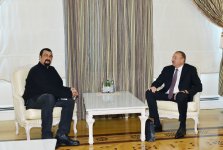 Azerbaijani president receives famous actor Steven Seagal