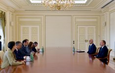 Azerbaijani president receives delegation led by Serbian Deputy PM