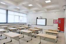 Azerbaijani president, his spouse attend opening of school complex and Golf Club