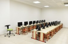 Azerbaijani president, his spouse attend opening of school complex and Golf Club