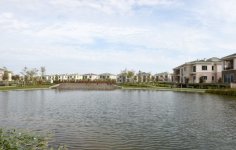 Azerbaijani president, his spouse attend opening of school complex and Golf Club