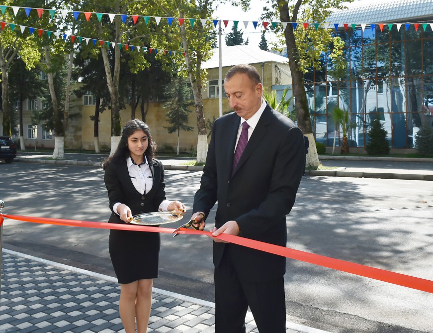 New administrative building of Goychay district branch of New Azerbaijan Party opened (PHOTO)