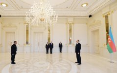 Azerbaijani president receives credentials of incoming Indian ambassador