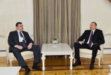 President Aliyev receives chairman of Russian State Duma Committee