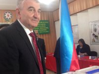 CEC head votes at Azerbaijani parliamentary election
