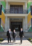 Azerbaijani president attends opening of 160-seat orphanage kindergarten in Shaki
