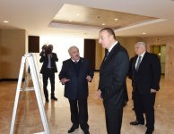 Azerbaijan's president views “Markhal” sanatorium and resort construction in Shaki