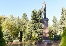 President Aliyev arrives in Zagatala district