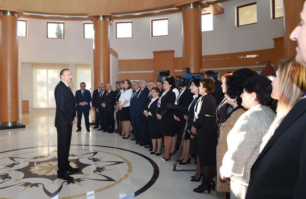 President Aliyev attends opening of Heydar Aliyev Center in Zagatala