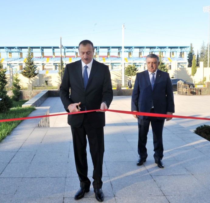 President Aliyev attends opening of Heydar Aliyev Center in Zagatala