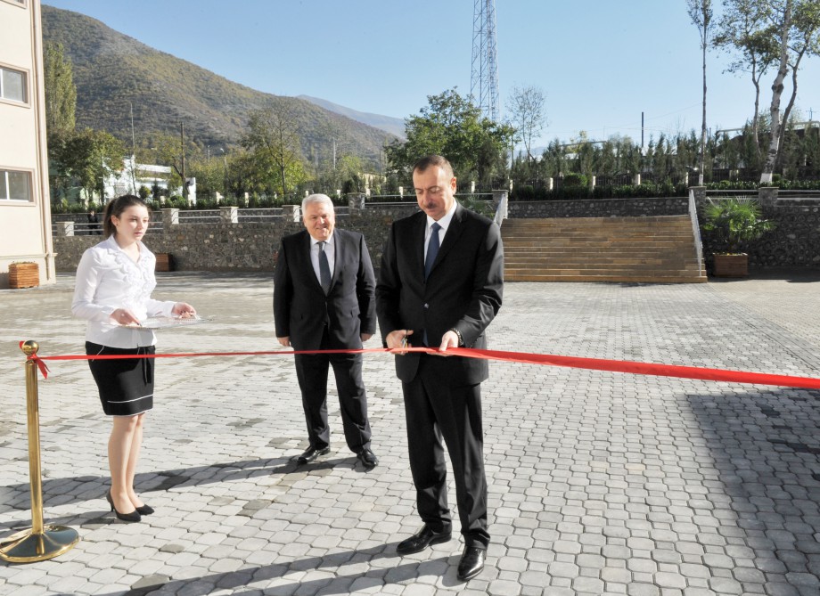 New building of Gokhmug village secondary school commissioned in Shaki