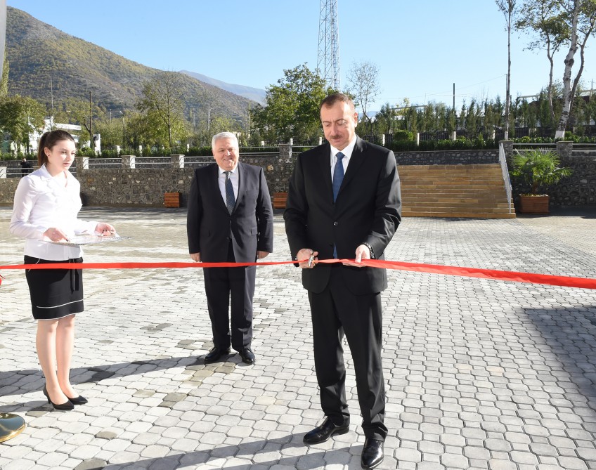 New building of Gokhmug village secondary school commissioned in Shaki