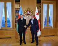 Presidents of Azerbaijan, Georgia hold one-on-one meeting