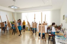 Azerbaijani, Georgian presidents visit "Tea house" training center in Marneuli