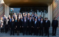 Azerbaijani, Georgian presidents visit "Tea house" training center in Marneuli