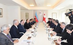 President Ilham Aliyev and the Georgian Prime Minister held an expanded meeting