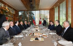 Georgian Premier Irakli Garibashvili hosted dinner reception in honor of President Ilham Aliyev