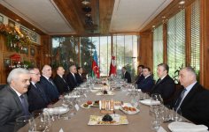 Georgian Premier Irakli Garibashvili hosted dinner reception in honor of President Ilham Aliyev