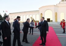 President Ilham Aliyev ended his official visit to Georgia