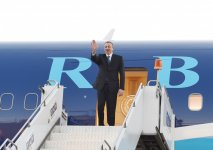 President Ilham Aliyev ended his official visit to Georgia