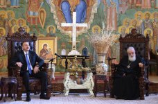 President Ilham Aliyev met with Patriarch of the Georgian Orthodox Church Ilia II