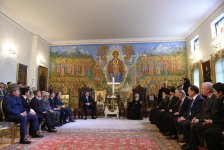 President Ilham Aliyev met with Patriarch of the Georgian Orthodox Church Ilia II