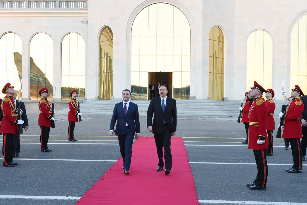 President Ilham Aliyev ended his official visit to Georgia