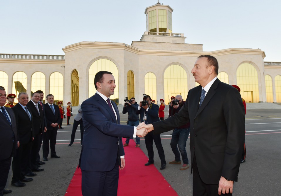 President Ilham Aliyev ended his official visit to Georgia