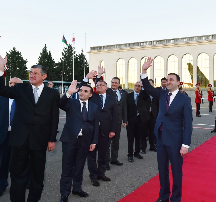 President Ilham Aliyev ended his official visit to Georgia