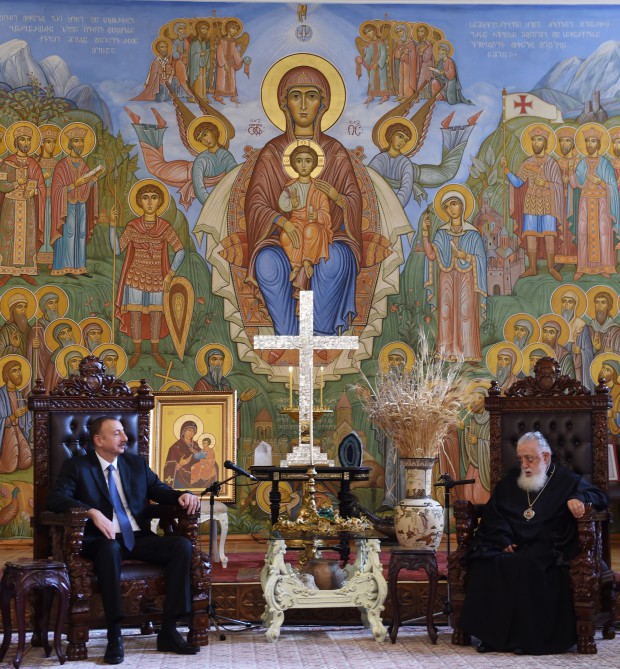 President Ilham Aliyev met with Patriarch of the Georgian Orthodox Church Ilia II