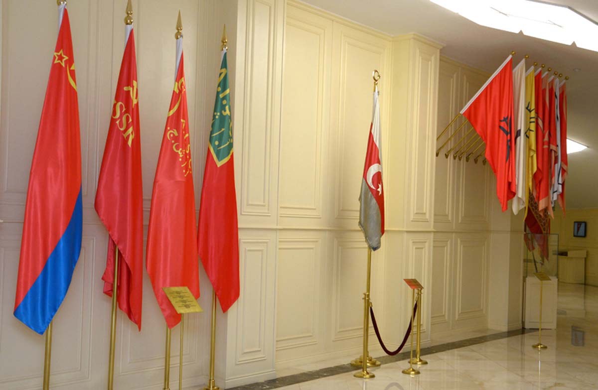 Photo report from National Flag Museum in Baku