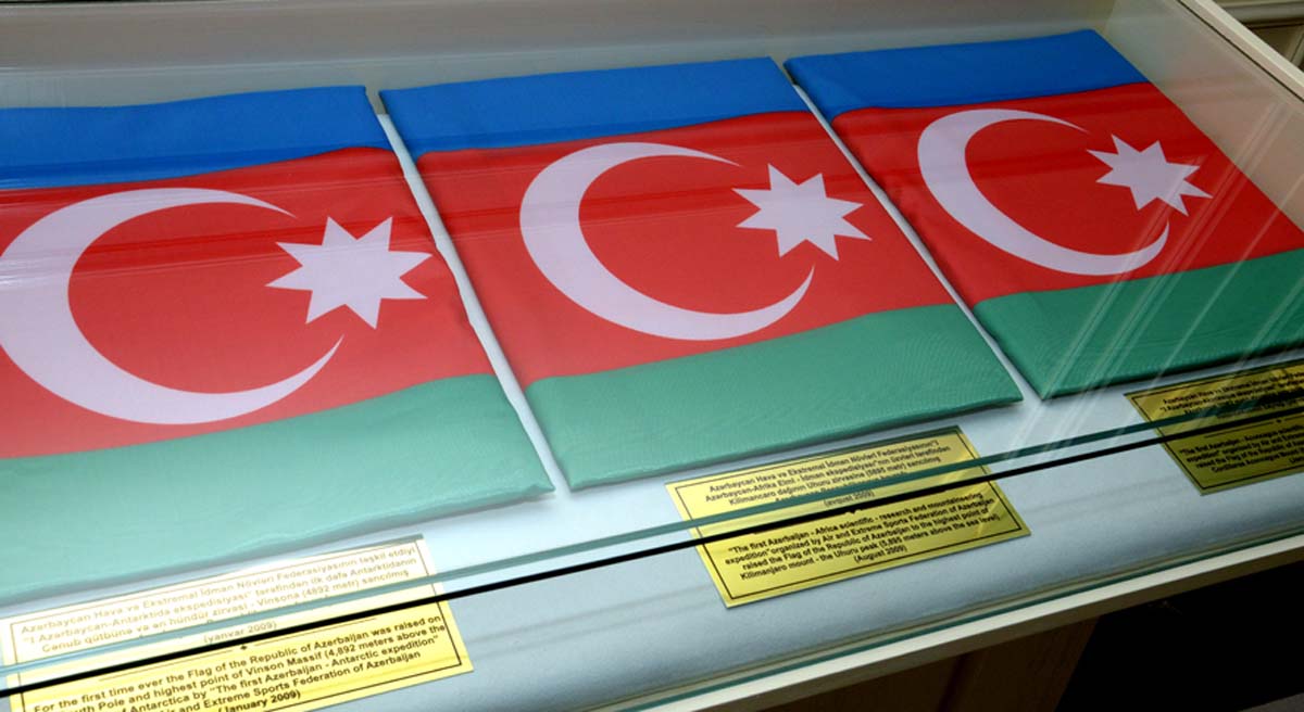 Photo report from National Flag Museum in Baku