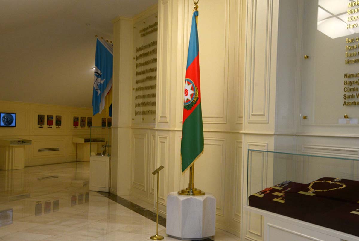 Photo report from National Flag Museum in Baku