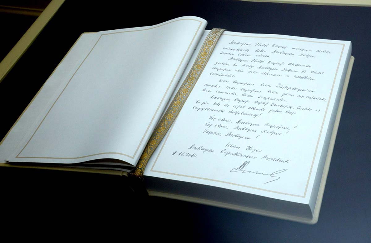 Photo report from National Flag Museum in Baku