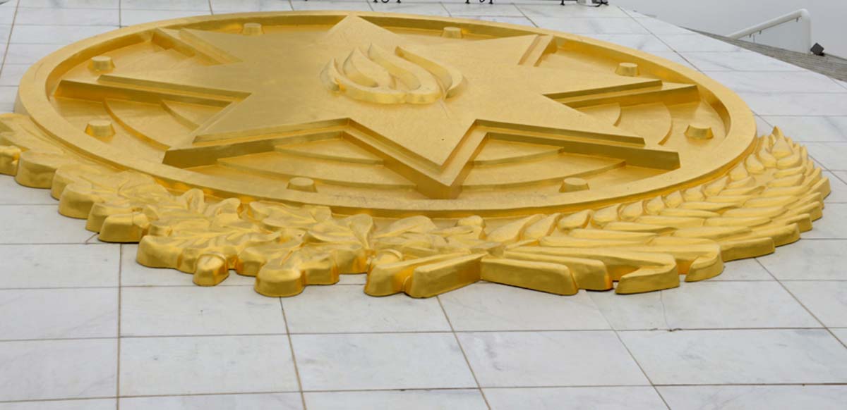 Photo report from National Flag Museum in Baku