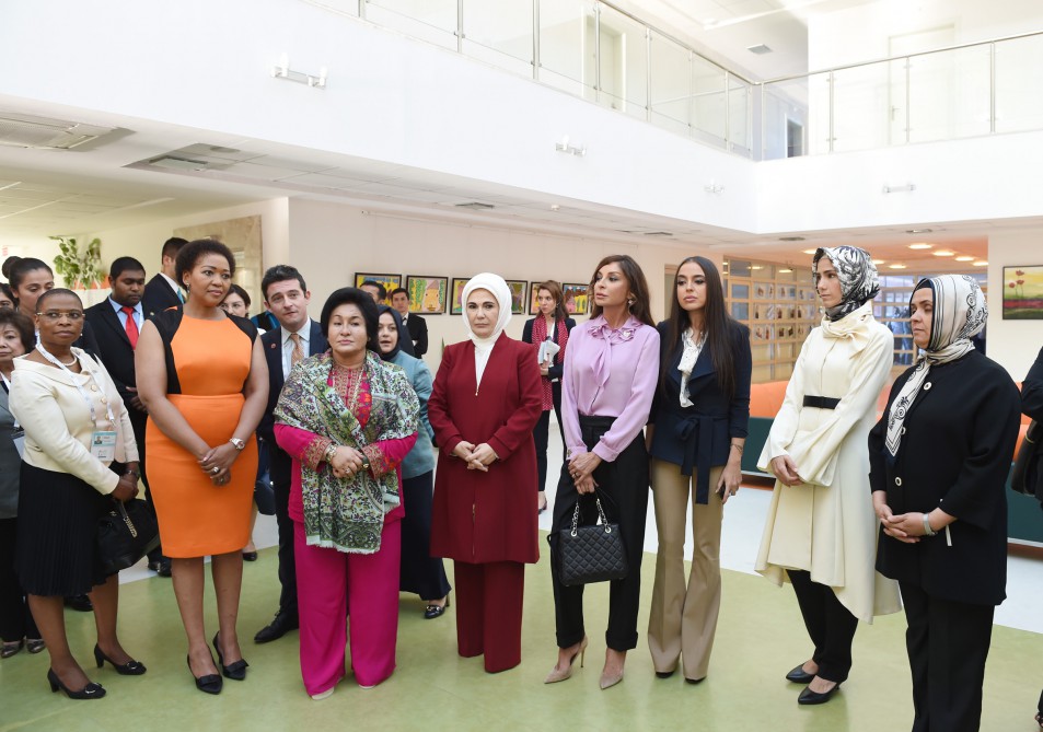 Azerbaijan’s First Lady visits Rehabilitation Center For Persons with Disabilities in Antalya (PHOTO)