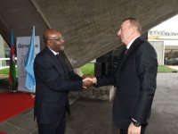 President Aliyev attends UNESCO Forum (PHOTO)