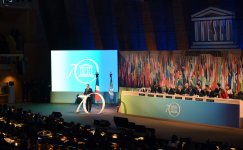 President Aliyev attends UNESCO Forum (PHOTO)