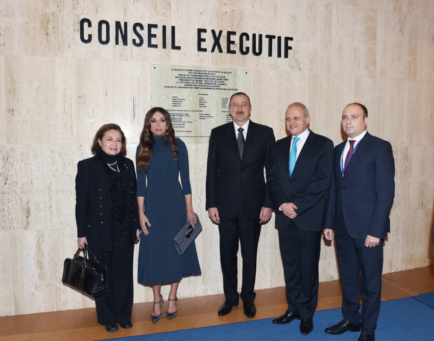 President Aliyev attends UNESCO Forum (PHOTO)