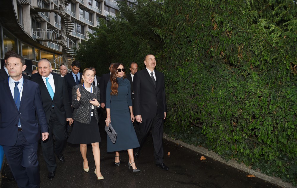 President Aliyev attends UNESCO Forum (PHOTO)