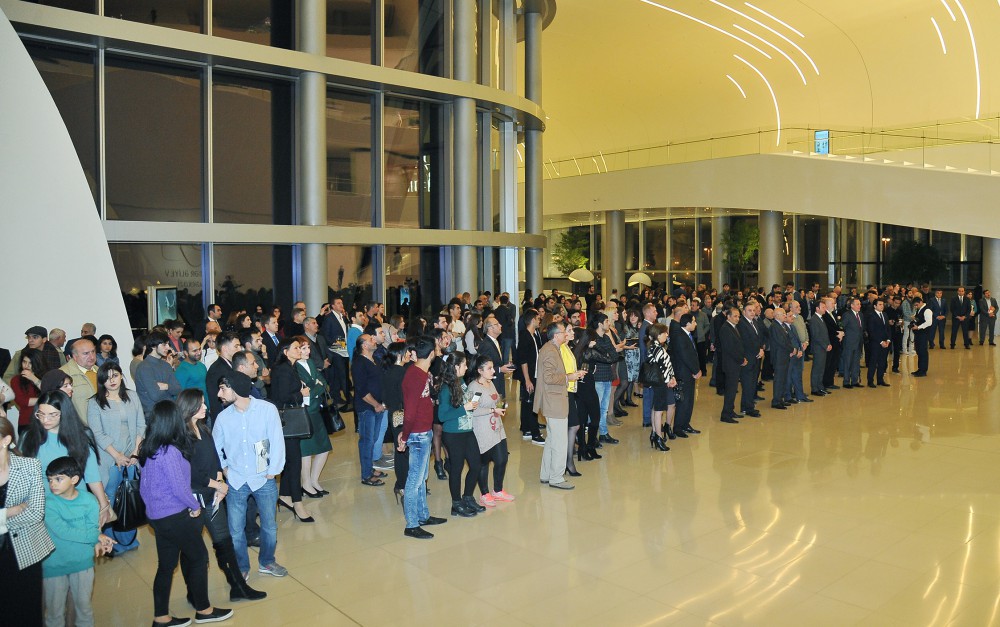 Heydar Aliyev Foundation VP attends Latvian artists’ exhibition