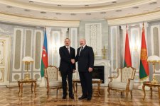 Presidents of Azerbaijan, Belarus have one-on-one meeting