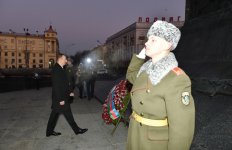 President Aliyev pays tribute to Great Patriotic War Victory in Minsk