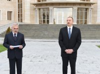 Azerbaijani president attends opening of Nakhchivan Autonomous Republic Hospital (PHOTO)